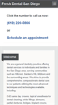 Mobile Screenshot of freshdentalsd.com